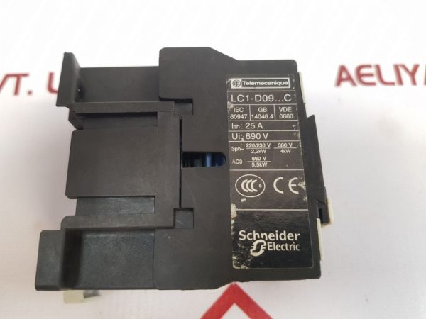 TELEMECANIQUE SCHNEIDER ELECTRIC LC1 D09 10 CONTACTOR