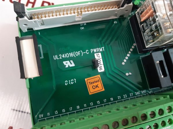 UL24I016(OF)-C PWRMT CARD-F OUTPUT RELAY BOARD
