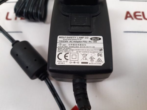 WOLF RC-300 WOLF RECHARGEABLE TORCH
