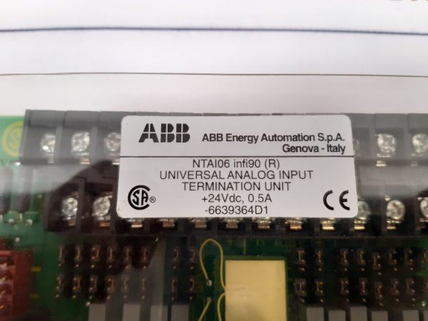 ABB NTAI06 INFI90 (R) TERMINATION UNIT