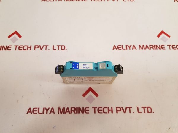 MTL INSTRUMENTS MTL7761AC SHUNT-DIODE SAFETY BARRIER 2892/2