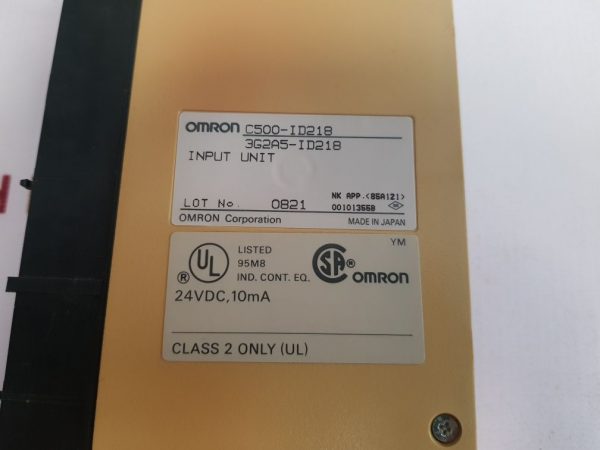 OMRON C500-ID218 INPUT UNIT