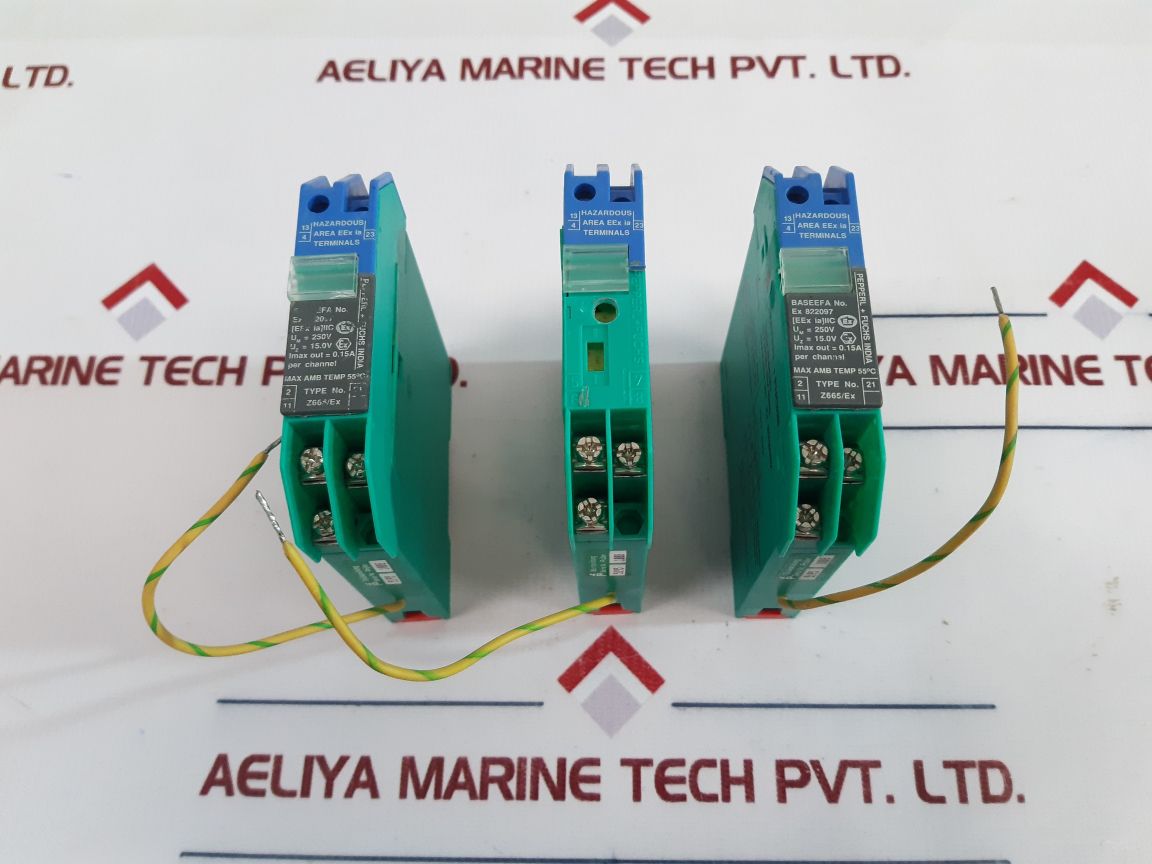 PEPPERL+FUCHS Z665/EX BARRIER RELAY MODULE