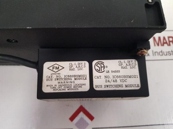 ABB 6231BP10920D-K ELECTRIC MODULE IC660BSM021
