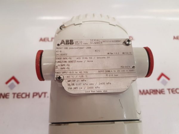 ABB AU3063 PRESSURE TRANSMITTER