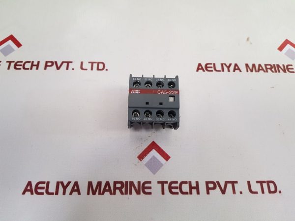 ABB CA5-22E AUXILARY CONTACT BLOCK