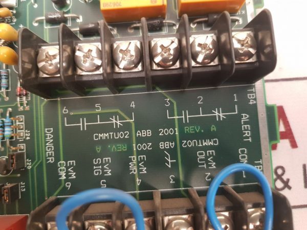 ABB CMMTU02 MONITORING MODULE