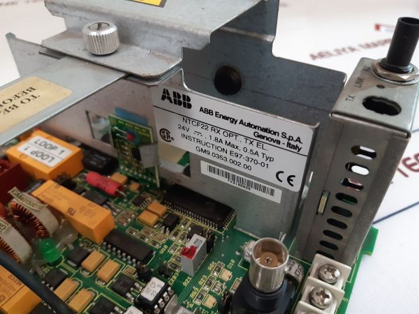 ABB NTCF22 FIBER OPTIC COMMUNICATION TERMINATION UNIT