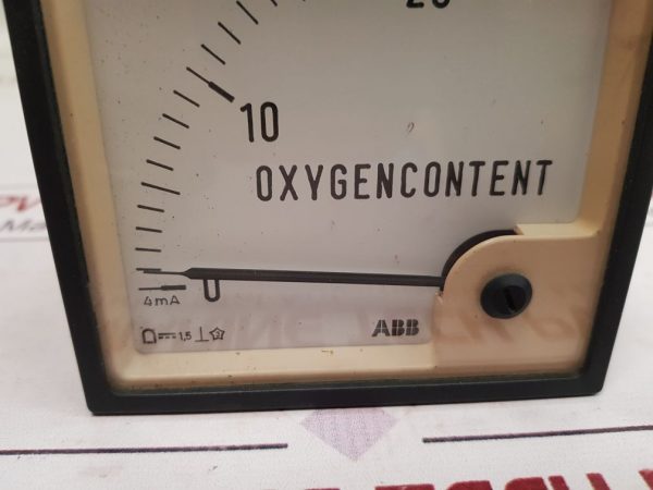 ABB OXYGEN CONTENT