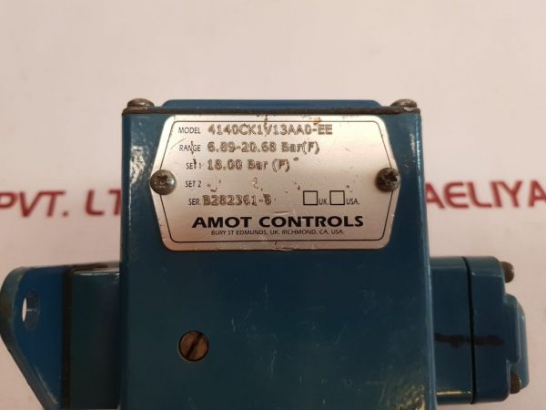 AMOT CONTROLS 4140CK1V13AA0-EE PRESSURE SWITCH