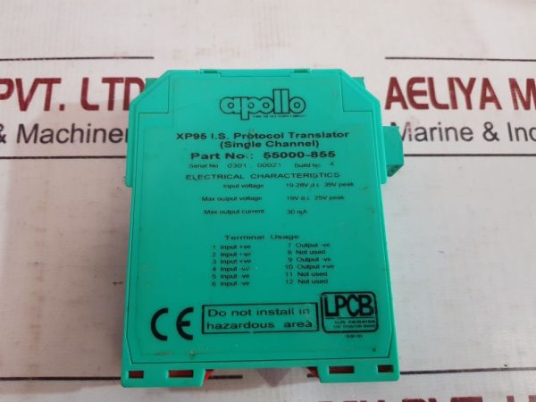 APOLLO 55000-855 XP95 I.S. PROTOCOL TRANSLATOR XP95