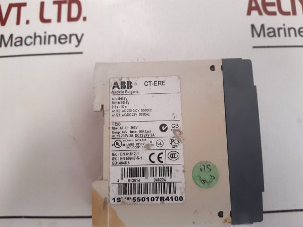 ABB CT-ERE TIME RELAY 0.3S-30S