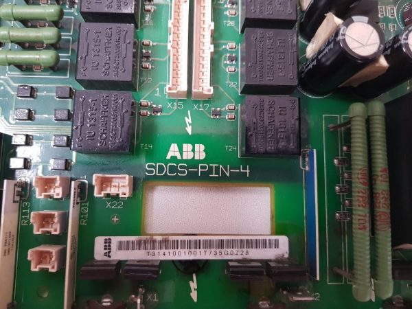 ABB SDCS-PIN-4 PCB CARD REV:G