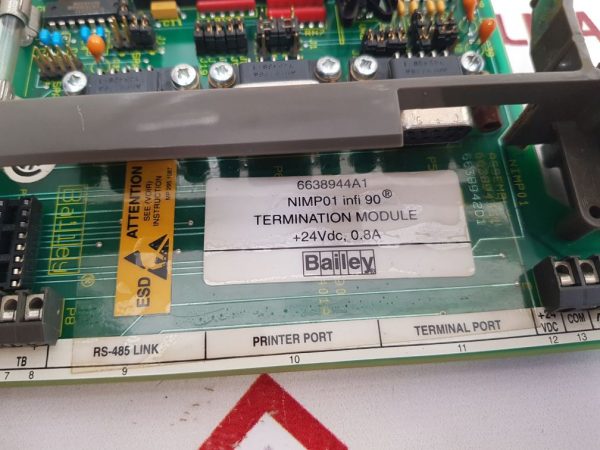 BAILEY INFI90 TERMINATION MODULE EB0222051