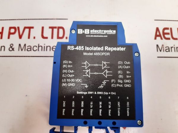 B&B ELECTRONICS RS-485 ISOLATED REPEATER
