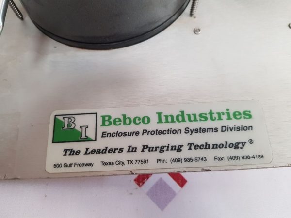 BEBCO 1011-CI PURGE SYSTEM
