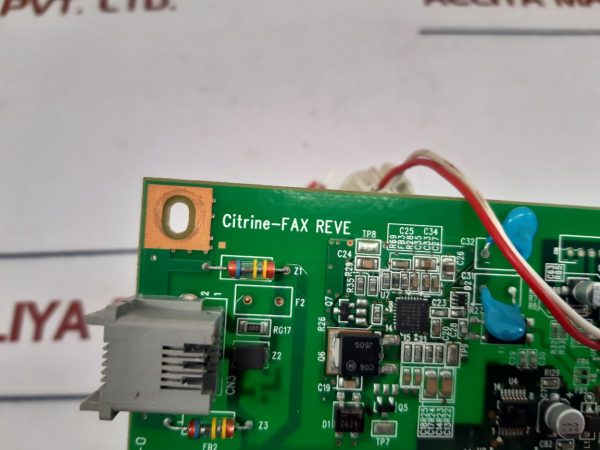 PCB CARD CITRINE-FAX REVE A121H815023810