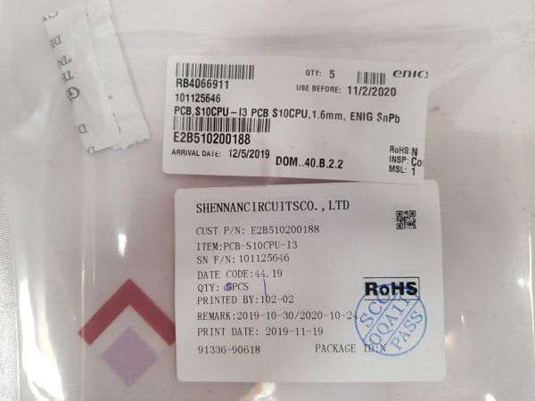 CONTREC SHENNAN CIRCUITS S10CPU-I3 PCB CARD