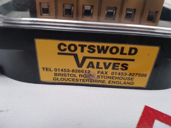 COTSWOLD VALVES 01453-826612 SWITCH BOX