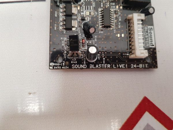 CREATIVE SOUND BLASTER LIVE SB0410 SOUND CARD