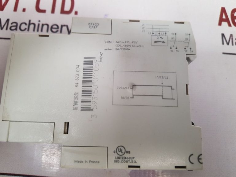 CROUZET EWS2 3 PHASES SEQUENCES RELAY 07423 0747 - Aeliya Marine