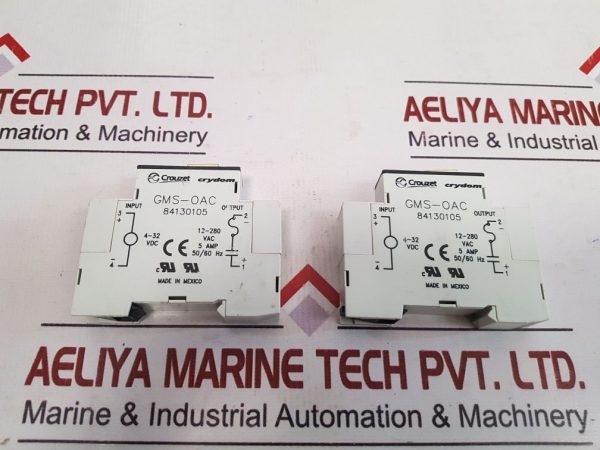 CROUZET GMS-OAC RELAY MODULE 5 AMP