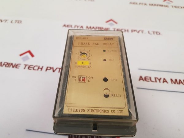 DAIYUN DFR-021 PHASE FAIL RELAY