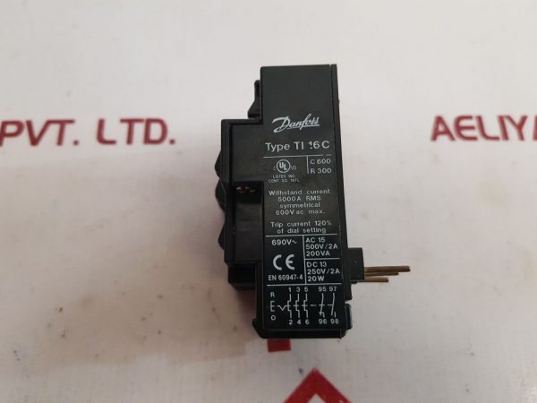 DANFOSS TI 16C THERMAL OVERLOAD RELAY