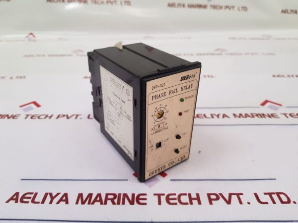 DEESYS DFR-021 PHASE FAIL RELAY