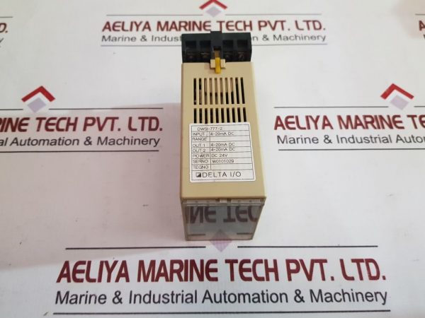 DELTA DWSI-772-2 I/O SIGNAL ISOLATOR