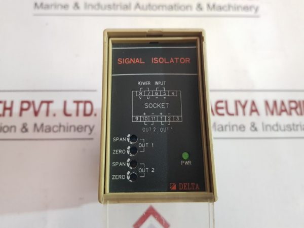 DELTA DWSI-772-2 I/O SIGNAL ISOLATOR