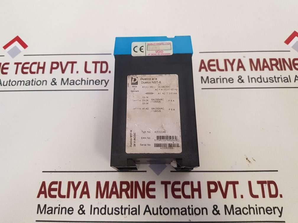 DUELCO NST-8 EMERGENCY STOP RELAY 42032248