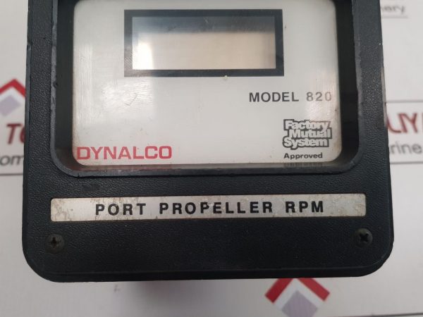 DYNALCO MODEL 820 PORT PROPELLER RPM METER