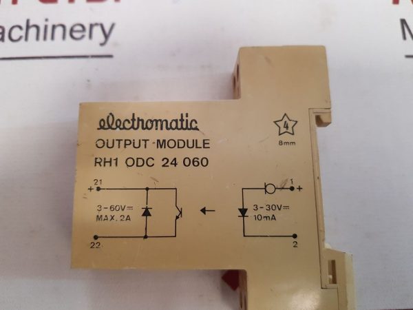 ELECTROMATIC RH1 ODC 24 060 DC OUTPUT MODULE