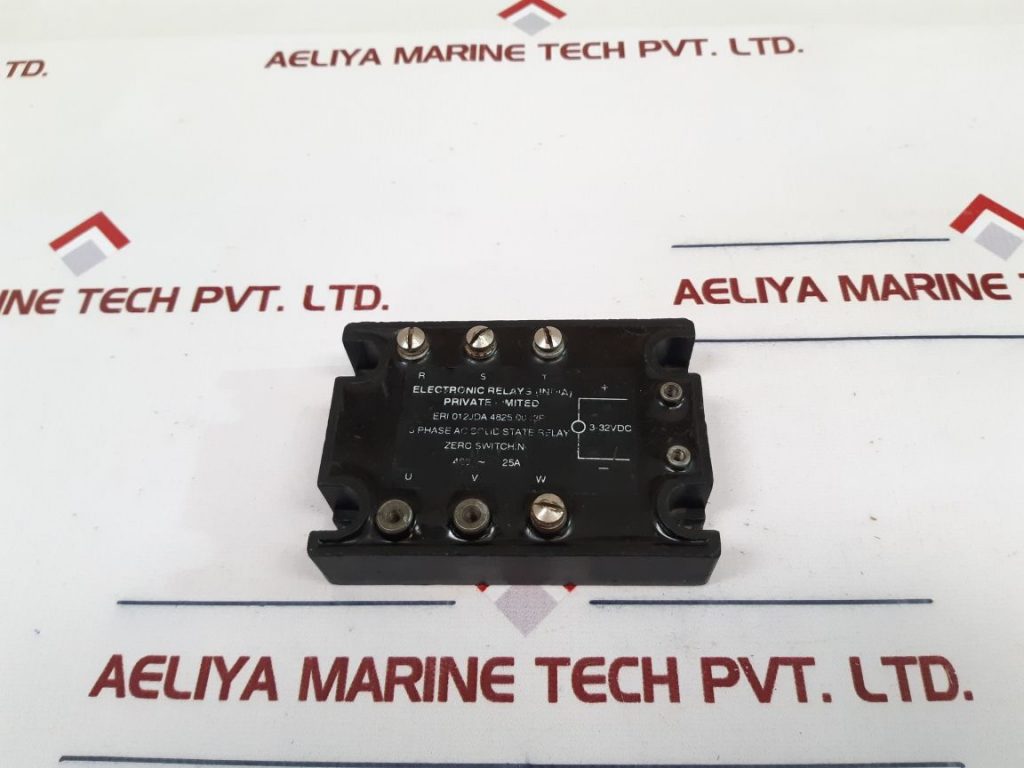 ELECTRONIC RELAYS ERI 012JDA 4825 00 (3P) 3 PHASE AC SOLID STATE RELAY