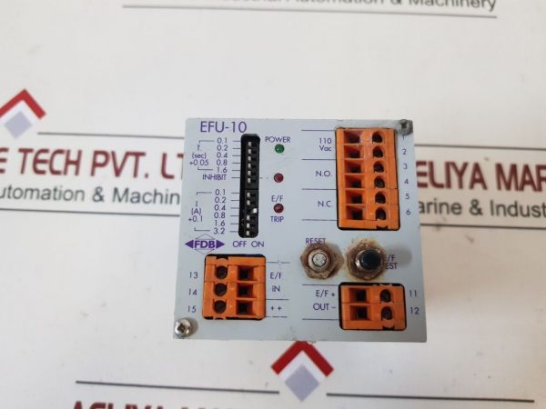 FDB EFU-10 EARTH FAULT MONITOR