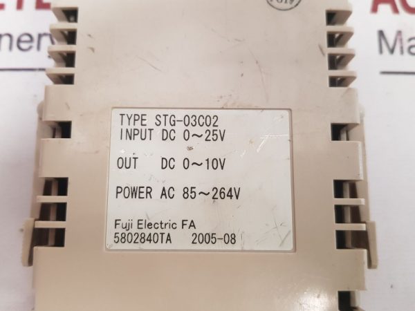 FUJI ELECTRIC STG-03C02 S-SERIES TRANSDUCER