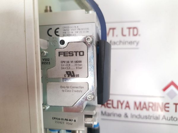 FESTO CPV10-GE-FB-8 CONNECTOR