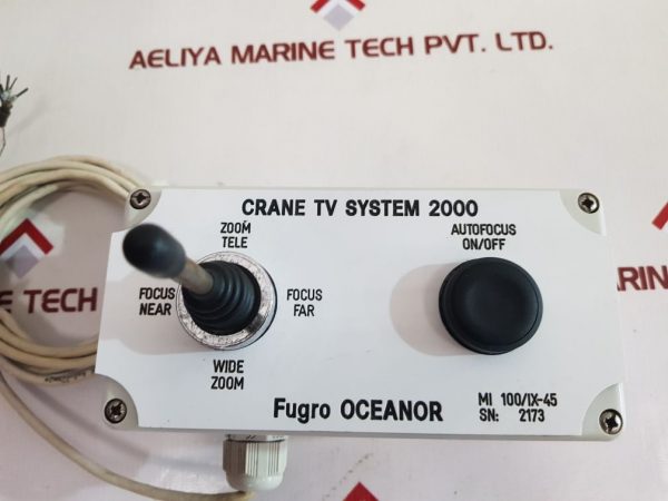 FUGRO OCEANOR CRANE TV SYSTEM 2000 CONTROL UNIT