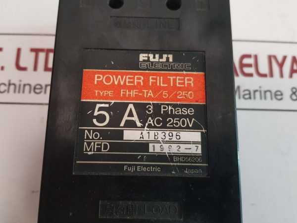 FUJI ELECTRIC FHF-TA/5/250 POWER FILTER