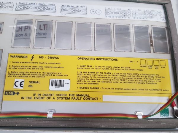 GAS MEASUREMENT INSTRUMENTS ACTIVE-8 DETECTOR MODULE