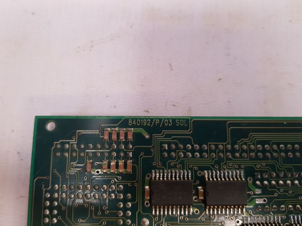 PCB CARD GPC 9820 840192/P/03 SOL