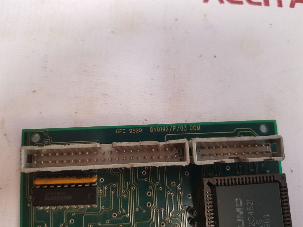 PCB CARD GPC 9820 840192/P/03 SOL