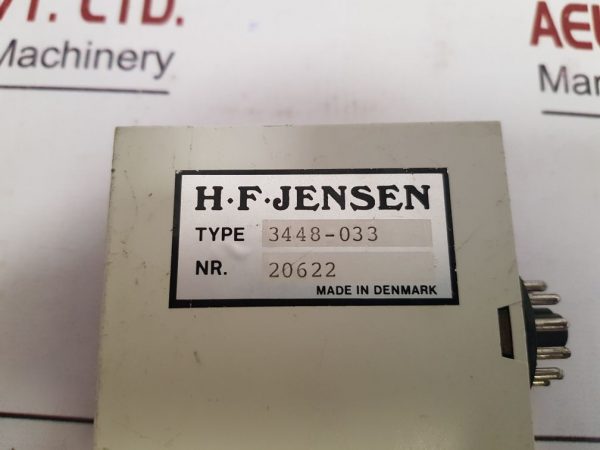 H.F.JENSEN 3448-033 CAPACITY SAB 163