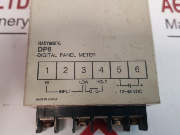 HANYOUNG DP6 DIGITAL PANEL METER DP6N-D21