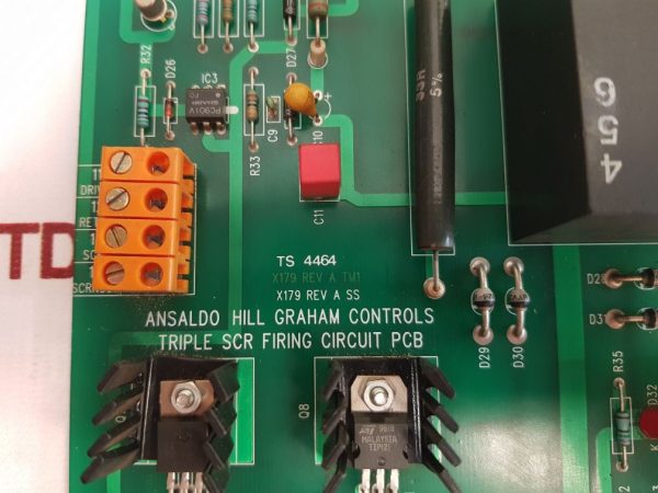 HILL GRAHAM PCB P732 T TRIPLE SCR FIRING CIRCUIT PCB