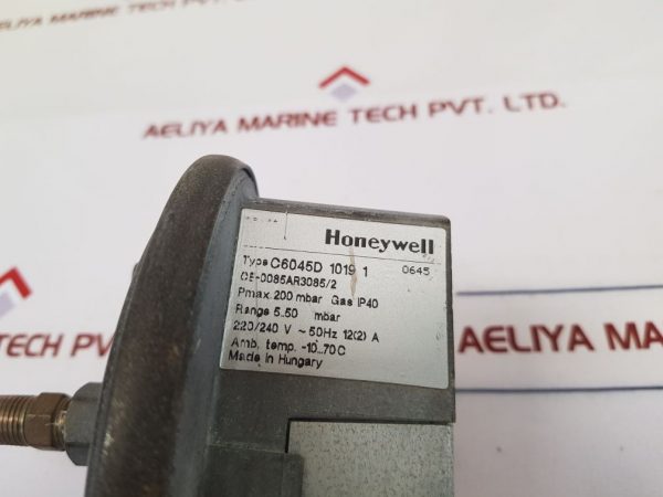 HONEYWELL C6045D 1019 1 PRESSURE SWITCH
