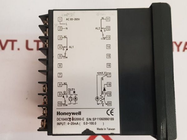 HONEYWELL DC1040CT-102000-E PID CONTROLLERS