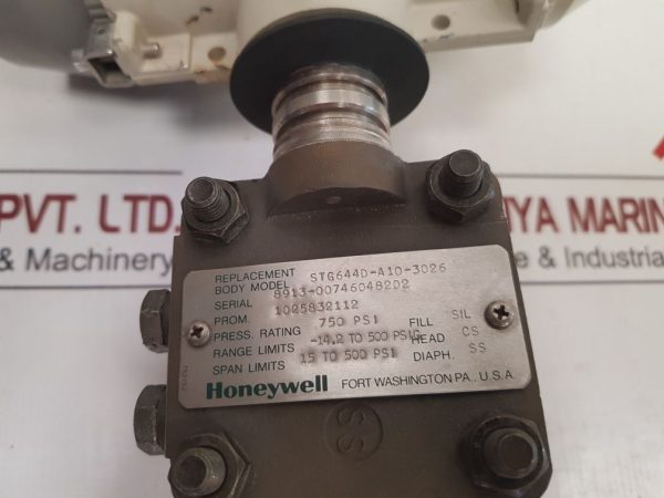 HONEYWELL ST3000 SMART TRANSMITTER STG644D-A10-3026