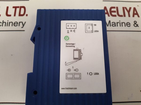 HIRSCHMANN SPIDER 1TX/1FX RAIL SWITCH